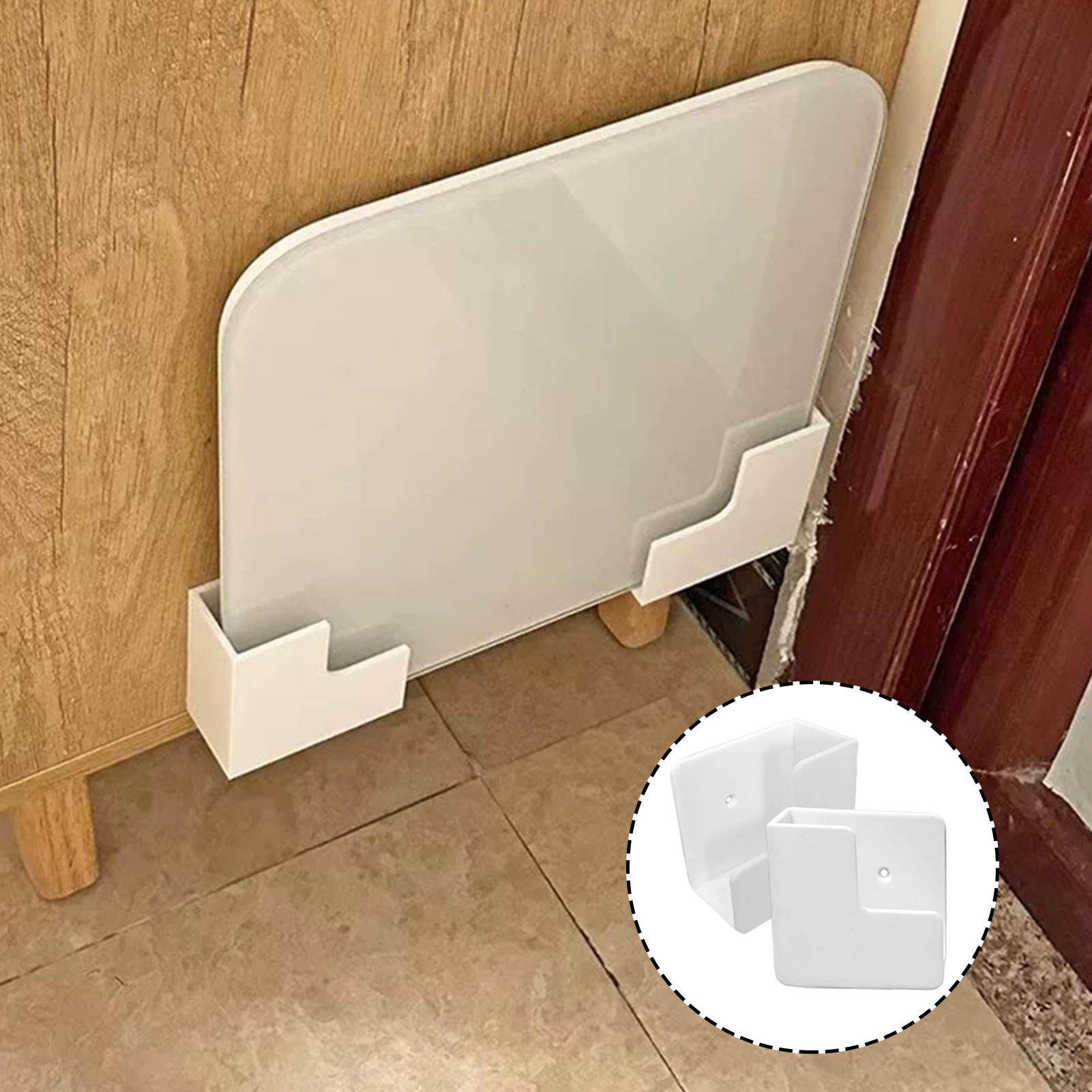 Home Gym Organization - Bohrfreier Skalen-Aufbewahrungsständer, Selbstklebende Wandhalterung, Kompakter Organizer