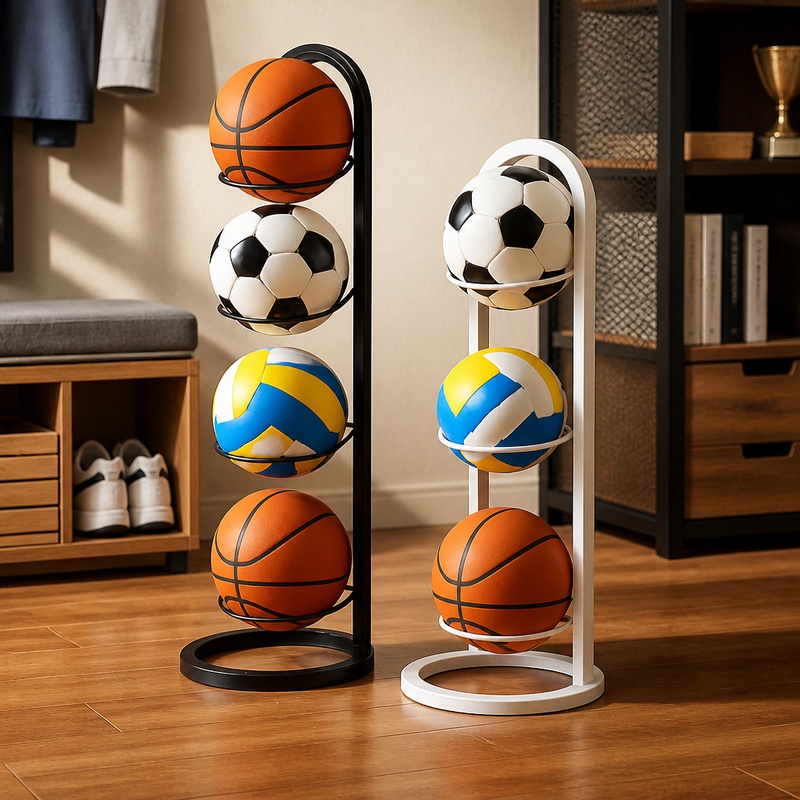 Home Gym Organization - Robuster Metall-Aufbewahrungsständer für den Innenbereich mit