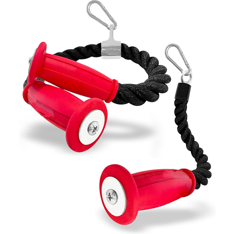 Home Gym Studio - Ergonomische Trizeps-Seile, rutschfeste Kabelbefestigung, Fitnessstudio oder