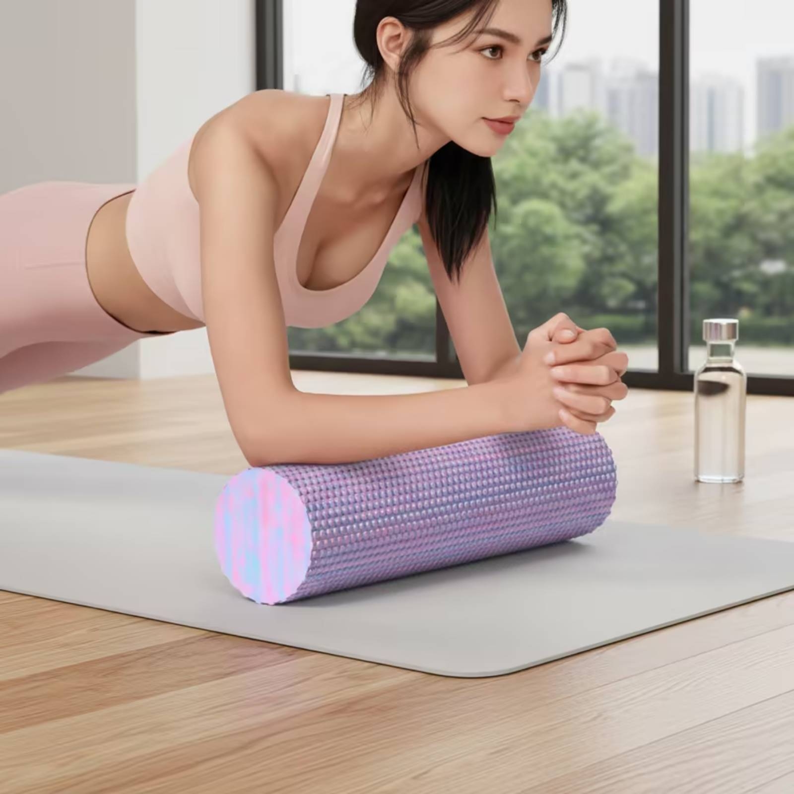 Home Gym Compact - Solide Schaumstoffrolle Kompaktes Fitnessgerät für Athleten,