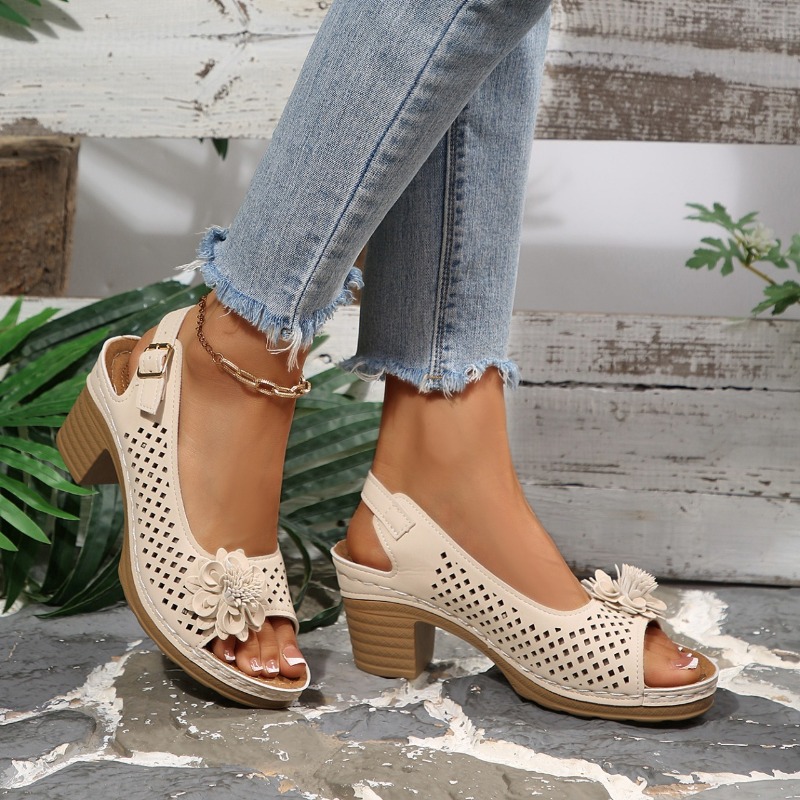 Damen Chunky-Heel Sandalen Som – Ankle Strap Attachment Bewertung und Preis