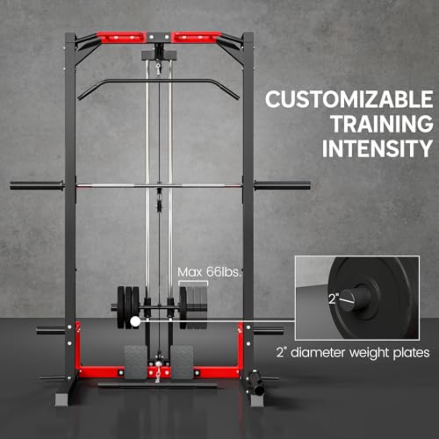 Power Cage Smith Machine Multi – Squat Rack Power Bewertung und Preis