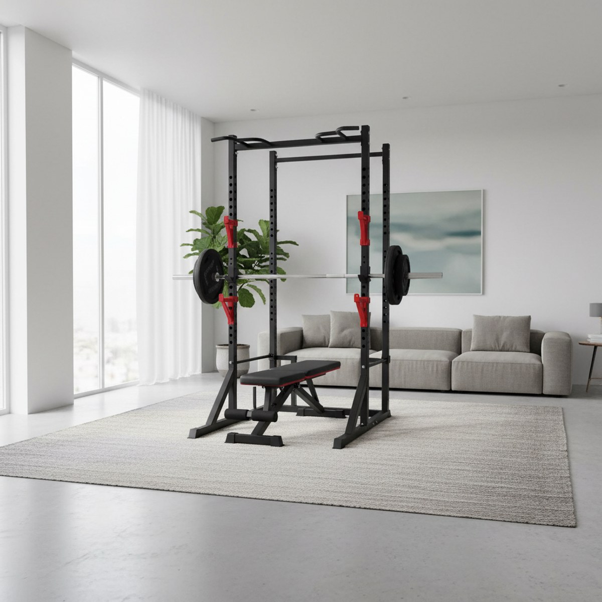 Verstellbares Power Rack mit K – Squat Rack Power Bewertung und Preis