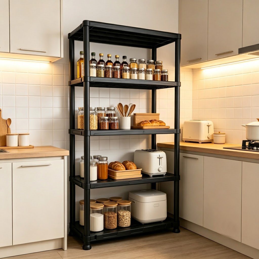 4- und 5-stöckiges Kunststoff- – Home Gym Organization Bewertung und Preis