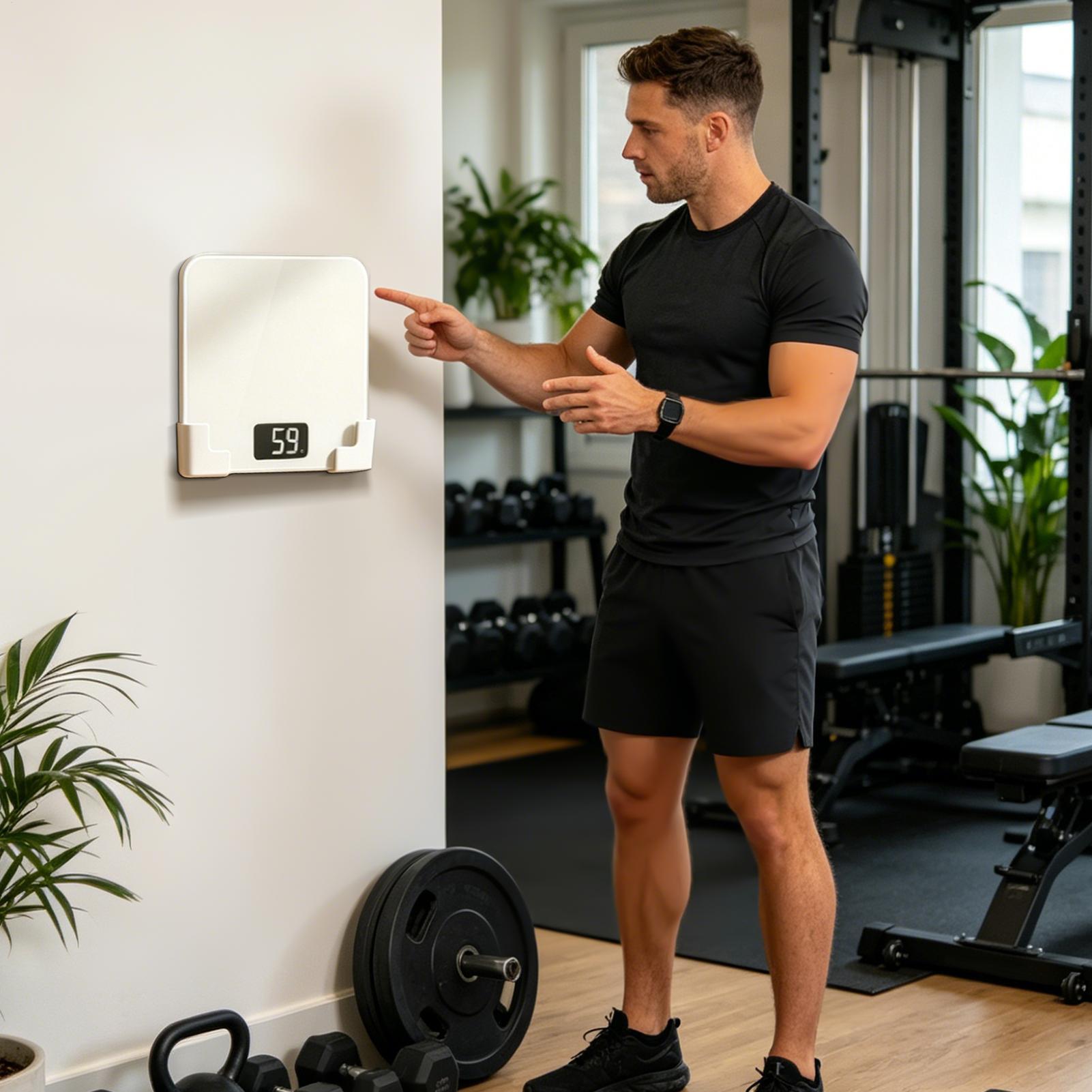 Bohrfreier Skalen-Aufbewahrung – Home Gym Organization Bewertung und Preis