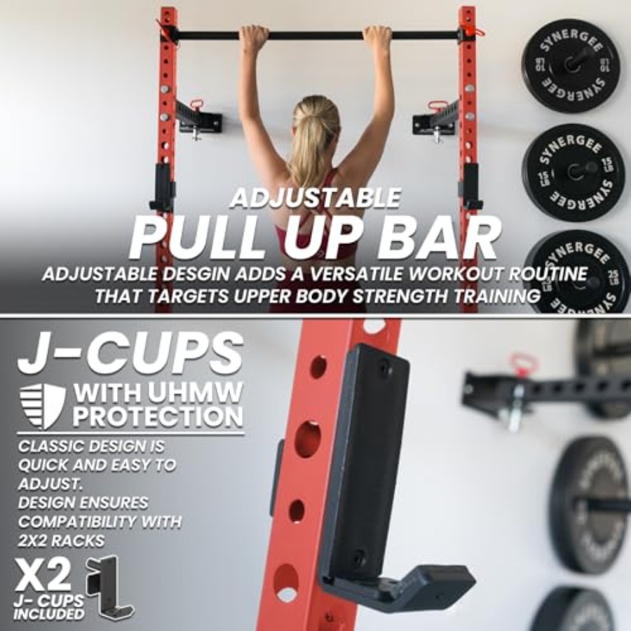 2200 Serie Klappbares Kniebeug – Squat Rack Power Bewertung und Preis