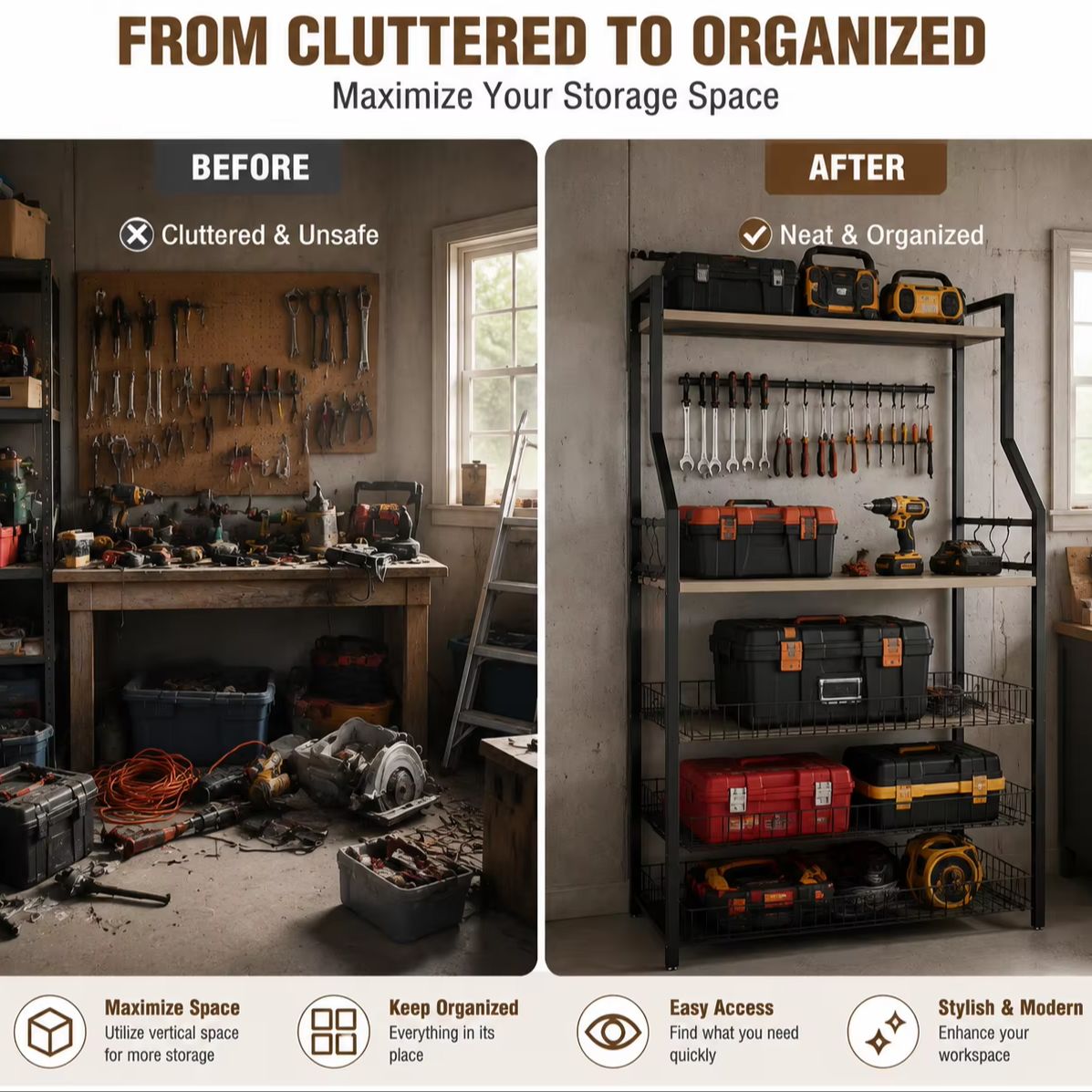 5-stöckiges Küchenregal mit Mi – Home Gym Organization Bewertung und Preis