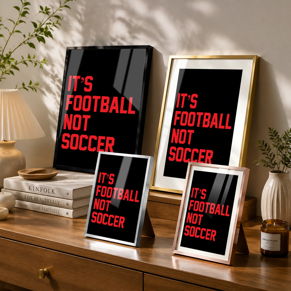 Es ist Fußball, kein gerahmtes – Home Gym Icon Bewertung und Preis