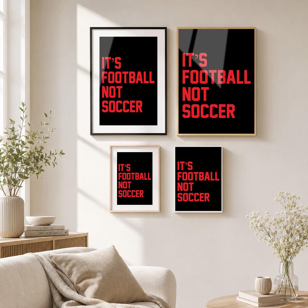 Es ist Fußball, kein gerahmtes – Home Gym Icon Bewertung und Preis