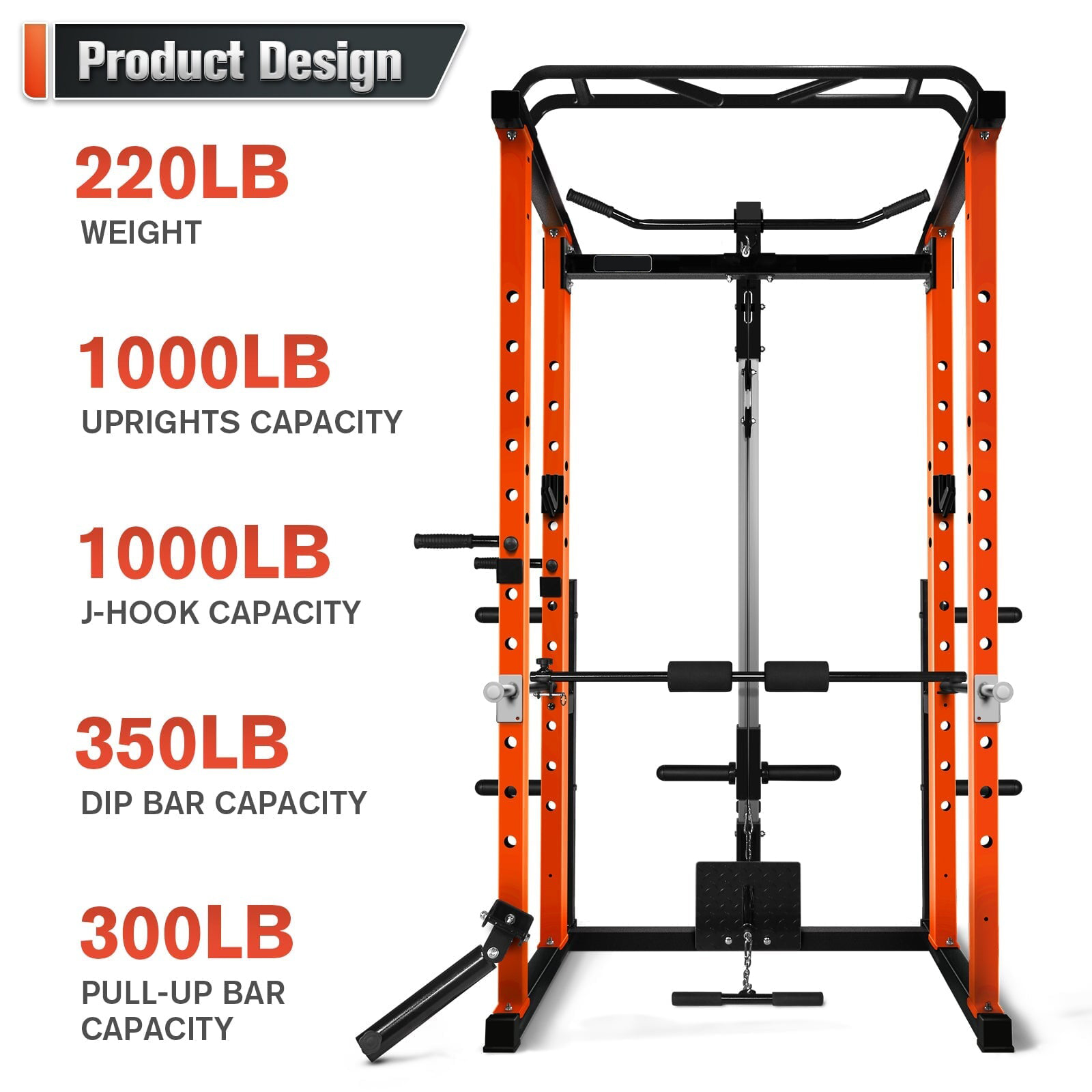 Kommerzieller Multifunktions-K – Squat Rack Power Bewertung und Preis
