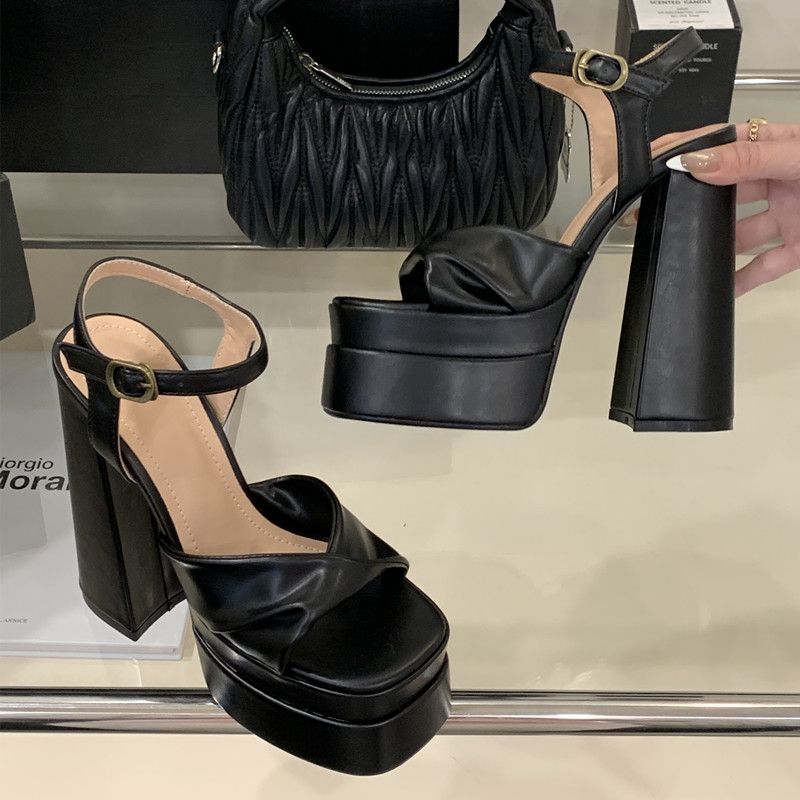 Stern-Stil, modische Doppelpla – Ankle Strap Attachment Bewertung und Preis