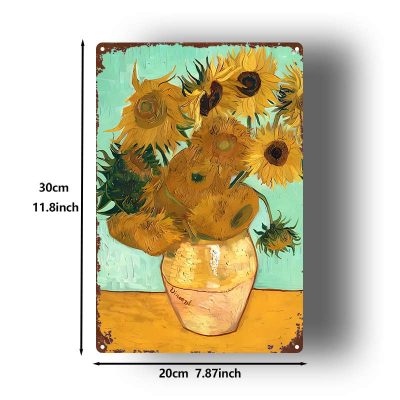 Van Gogh Sonnenblumen Metall-W – Home Gym Icon Bewertung und Preis