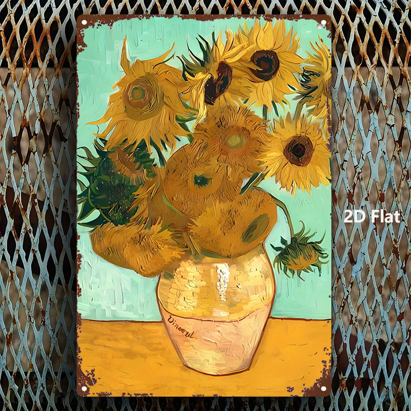 Van Gogh Sonnenblumen Metall-W – Home Gym Icon Bewertung und Preis